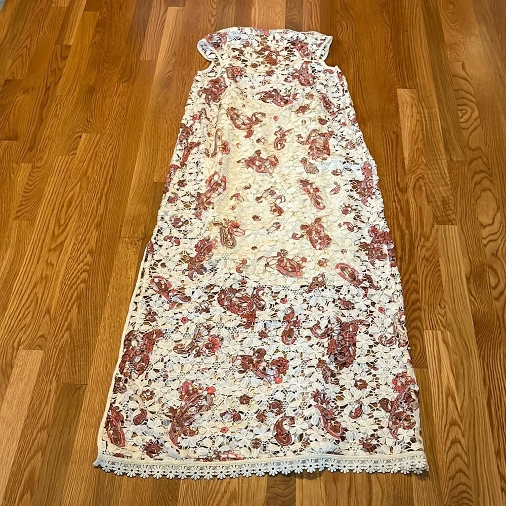 NWT Free People Lilly Lace Maxi Dress Size Medium